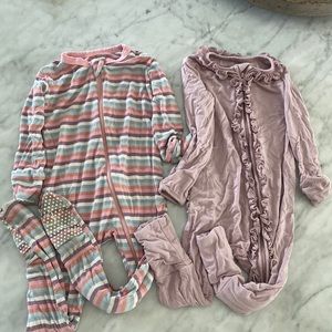 Kickee pants and Rockin royalty pajamas both 12-18 months
